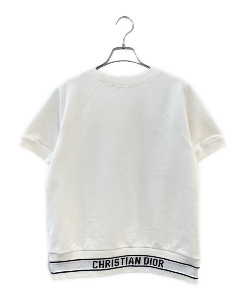 Christian Dior（クリスチャン ディオール）Christian Dior (クリスチャン ディオール) ショートスリーブスウエットシャツ ホワイト サイズ:XSの古着・服飾アイテム