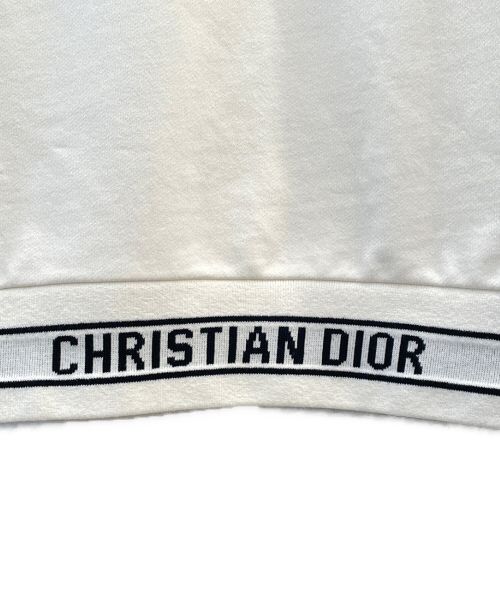 Christian Dior（クリスチャン ディオール）Christian Dior (クリスチャン ディオール) ショートスリーブスウエットシャツ ホワイト サイズ:XSの古着・服飾アイテム