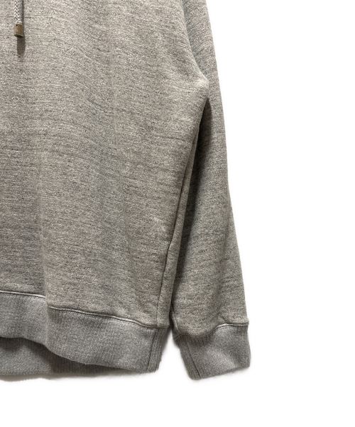 LOEWE（ロエベ）LOEWE (ロエベ) ルーズフィットパーカー ライトグレー サイズ:Lの古着・服飾アイテム