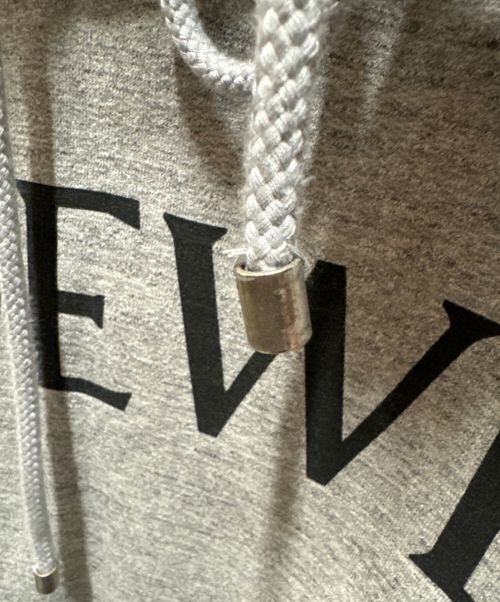 LOEWE（ロエベ）LOEWE (ロエベ) ルーズフィットパーカー ライトグレー サイズ:Lの古着・服飾アイテム