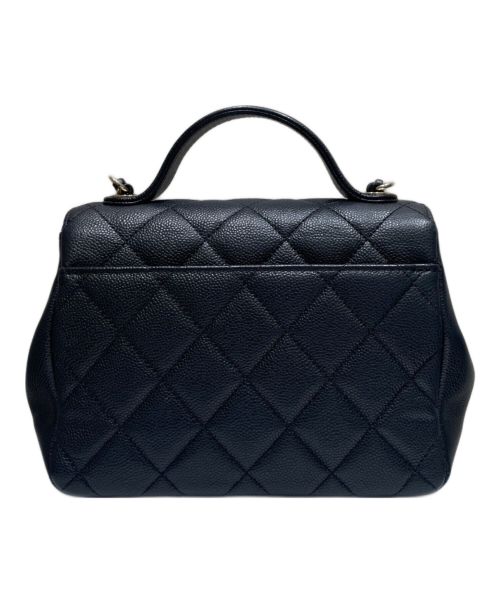 CHANEL（シャネル）CHANEL (シャネル) ビジネス アフィニティ ブラック×ゴールド金具の古着・服飾アイテム