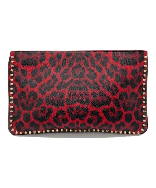 Christian Louboutin（クリスチャン・ルブタン）Christian Louboutin (クリスチャン・ルブタン) クラッチバッグ レッドの古着・服飾アイテム