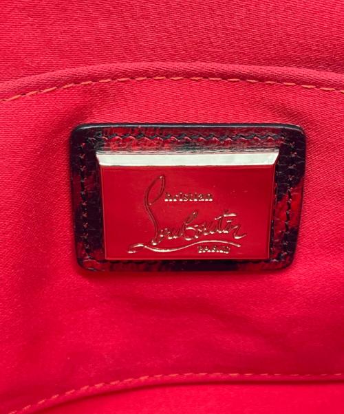 Christian Louboutin（クリスチャン・ルブタン）Christian Louboutin (クリスチャン・ルブタン) クラッチバッグ レッドの古着・服飾アイテム
