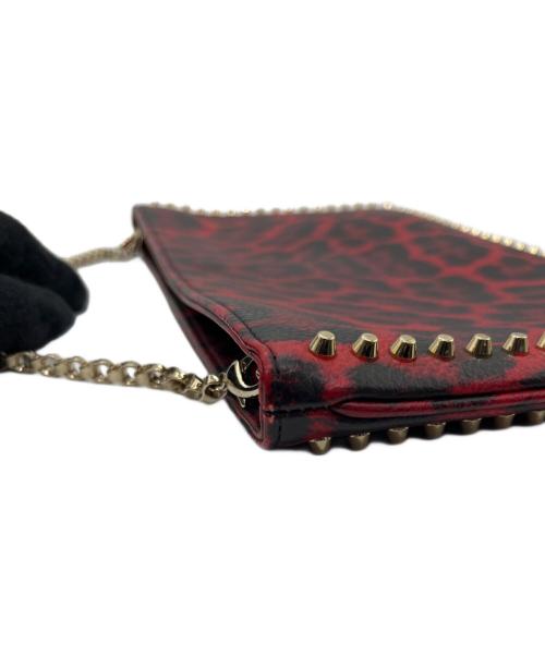 Christian Louboutin（クリスチャン・ルブタン）Christian Louboutin (クリスチャン・ルブタン) クラッチバッグ レッドの古着・服飾アイテム