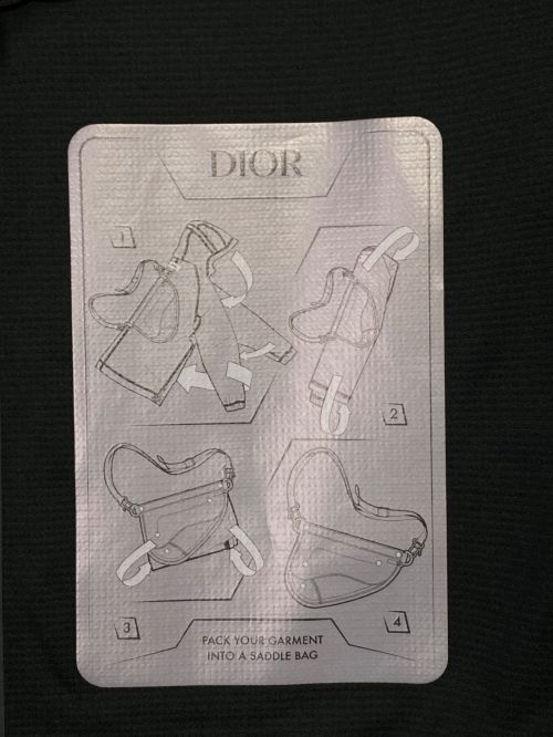 Dior（ディオール）Dior (ディオール) Foldable Blouson with Hood ブラック サイズ:52の古着・服飾アイテム