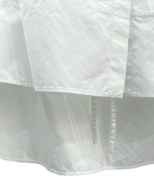 HERMES（エルメス）HERMES (エルメス) レースジャケットシャツ/長袖シャツ ホワイト サイズ:34の古着・服飾アイテム