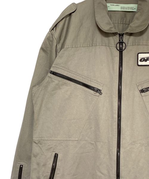 OFFWHITE（オフホワイト）OFFWHITE (オフホワイト) オールインワン グレー サイズ:XLの古着・服飾アイテム