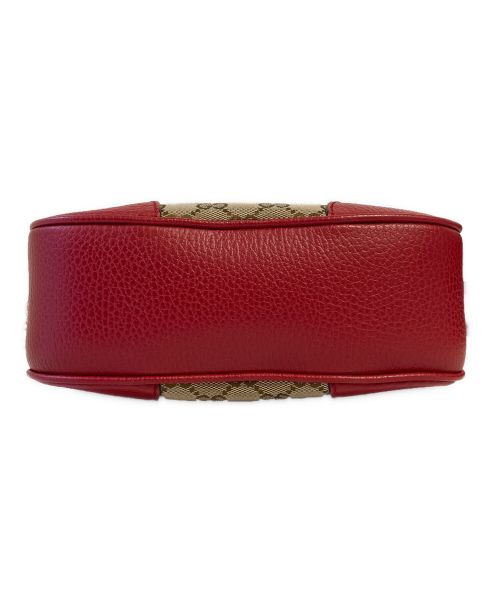 GUCCI（グッチ）GUCCI (グッチ) GG総柄ショルダーバッグ ベージュの古着・服飾アイテム