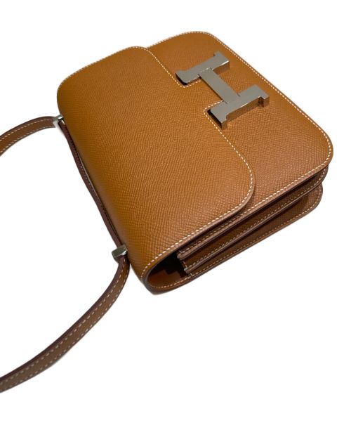 HERMES（エルメス）HERMES (エルメス) コンスタンスⅢ ミニ ゴールド サイズ:ミニの古着・服飾アイテム