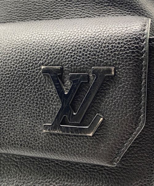 LOUIS VUITTON（ルイ ヴィトン）LOUIS VUITTON (ルイ ヴィトン) テイクオフ・バッグパック ブラックの古着・服飾アイテム