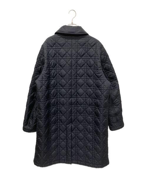 Dior（ディオール）Dior (ディオール) カナージュ エンブロイダリー ダウンコート/キルティングダウンコート ネイビー サイズ:52の古着・服飾アイテム