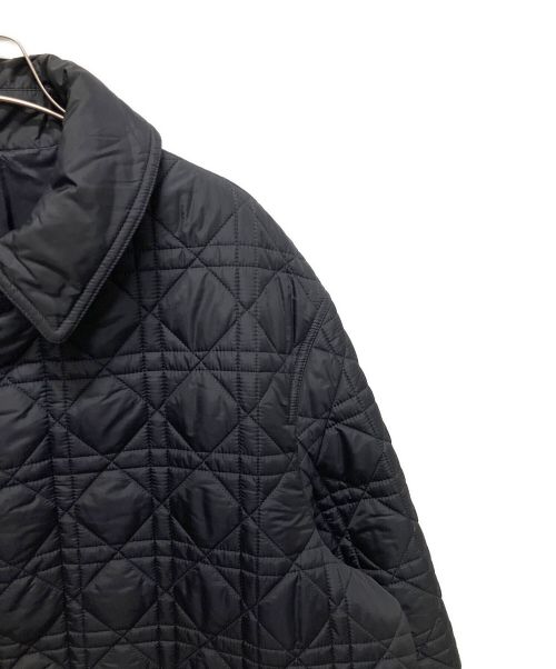 Dior（ディオール）Dior (ディオール) カナージュ エンブロイダリー ダウンコート/キルティングダウンコート ネイビー サイズ:52の古着・服飾アイテム