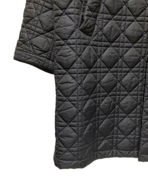 Dior（ディオール）Dior (ディオール) カナージュ エンブロイダリー ダウンコート/キルティングダウンコート ネイビー サイズ:52の古着・服飾アイテム