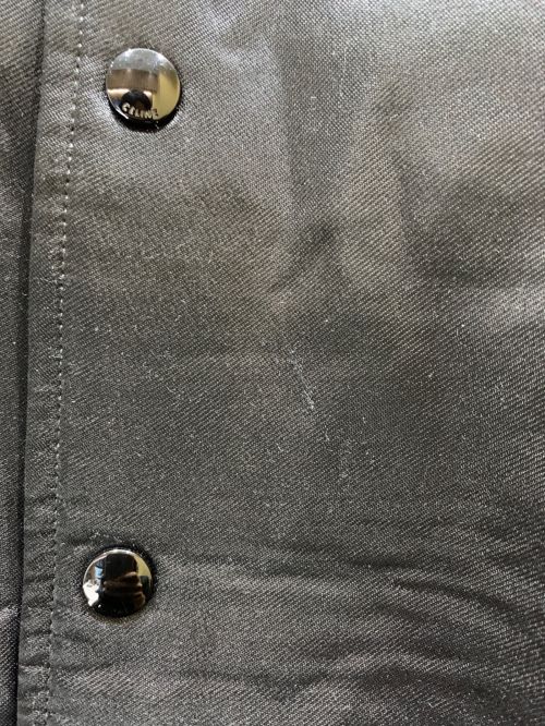 CELINE（セリーヌ）CELINE (セリーヌ) letter print bomber jacket ブラック サイズ:52の古着・服飾アイテム