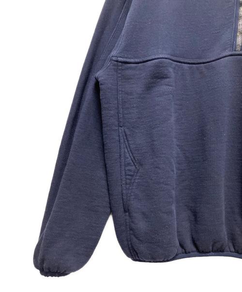 Dior（ディオール）Dior (ディオール) 47刺繍ハーフジップヘビースウェット ネイビー サイズ:XXLの古着・服飾アイテム