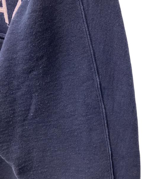 Dior（ディオール）Dior (ディオール) 47刺繍ハーフジップヘビースウェット ネイビー サイズ:XXLの古着・服飾アイテム