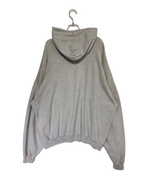 BALENCIAGA（バレンシアガ）BALENCIAGA (バレンシアガ) ROUND HOODIE ライトグレー サイズ:2の古着・服飾アイテム