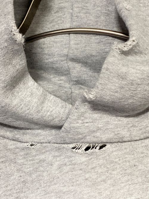 BALENCIAGA（バレンシアガ）BALENCIAGA (バレンシアガ) ROUND HOODIE ライトグレー サイズ:2の古着・服飾アイテム
