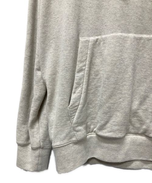 PRADA（プラダ）PRADA (プラダ) EMBROIDERED LOGO HOODIE ロゴフーディー アイボリー サイズ:XXLの古着・服飾アイテム