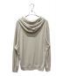 PRADA (プラダ) EMBROIDERED LOGO HOODIE ロゴフーディー アイボリー サイズ:XXL：80000円