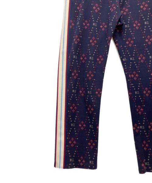 ETRO（エトロ）ETRO (エトロ) 総柄トラックパンツ ネイビー サイズ:46の古着・服飾アイテム