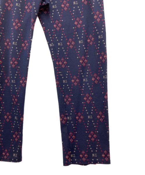 ETRO（エトロ）ETRO (エトロ) 総柄トラックパンツ ネイビー サイズ:46の古着・服飾アイテム