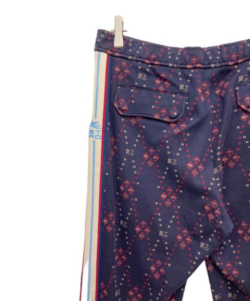 ETRO（エトロ）ETRO (エトロ) 総柄トラックパンツ ネイビー サイズ:46の古着・服飾アイテム