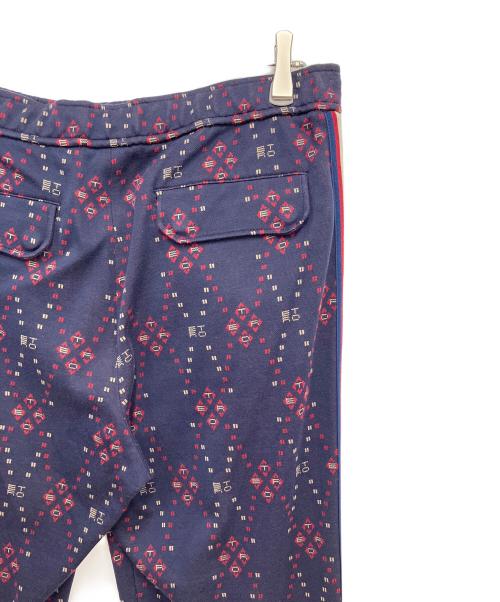 ETRO（エトロ）ETRO (エトロ) 総柄トラックパンツ ネイビー サイズ:46の古着・服飾アイテム