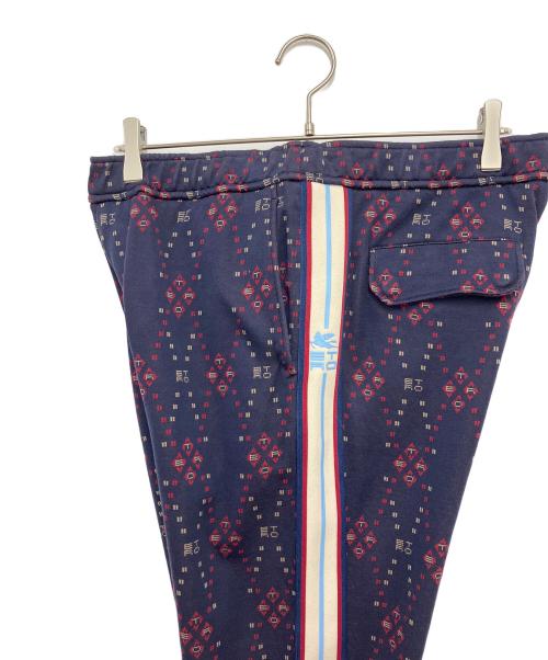 ETRO（エトロ）ETRO (エトロ) 総柄トラックパンツ ネイビー サイズ:46の古着・服飾アイテム