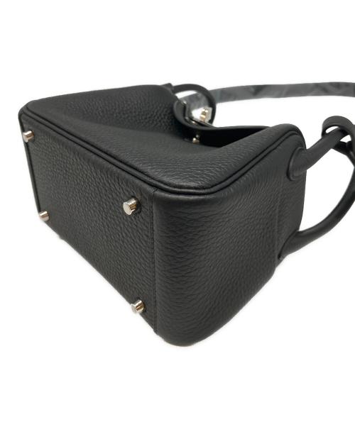 HERMES（エルメス）HERMES (エルメス) リンディ ミニ ブラック サイズ:ミニの古着・服飾アイテム