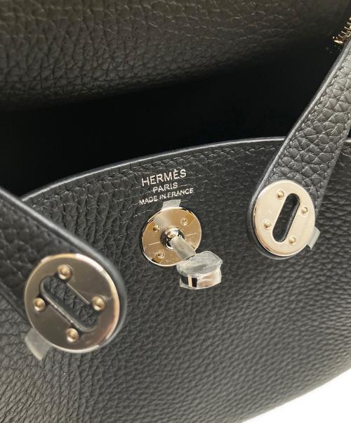 HERMES（エルメス）HERMES (エルメス) リンディ ミニ ブラック サイズ:ミニの古着・服飾アイテム