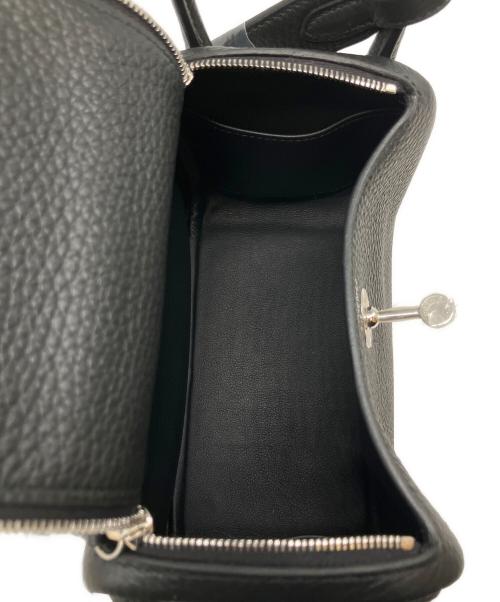 HERMES（エルメス）HERMES (エルメス) リンディ ミニ ブラック サイズ:ミニの古着・服飾アイテム