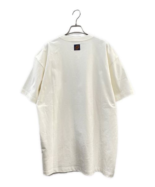 LOUIS VUITTON（ルイ ヴィトン）LOUIS VUITTON (ルイ ヴィトン) エンブロイダード ショートスリーブ Tシャツ アイボリー サイズ:XLの古着・服飾アイテム