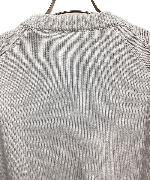 Dior（ディオール）Dior (ディオール) オブリークロングスリーブニット グレー サイズ:XLの古着・服飾アイテム