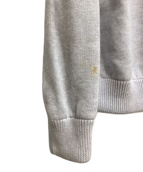 Dior（ディオール）Dior (ディオール) オブリークロングスリーブニット グレー サイズ:XLの古着・服飾アイテム