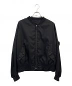 PRADAプラダ）の古着「Re-Nylon ボンバージャケット」｜ブラック