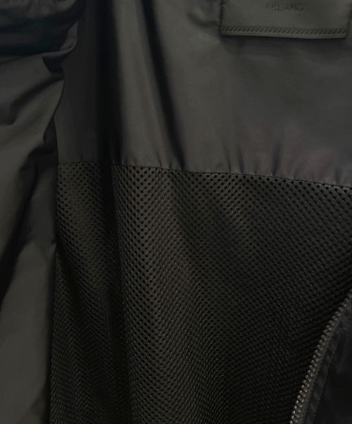 PRADA（プラダ）PRADA (プラダ) Re-Nylon ボンバージャケット ブラック サイズ:XLの古着・服飾アイテム