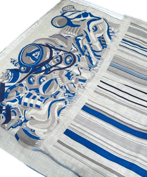 HERMES（エルメス）HERMES (エルメス) レクタングル Chevaux Paper Jam ネイビー サイズ:-の古着・服飾アイテム