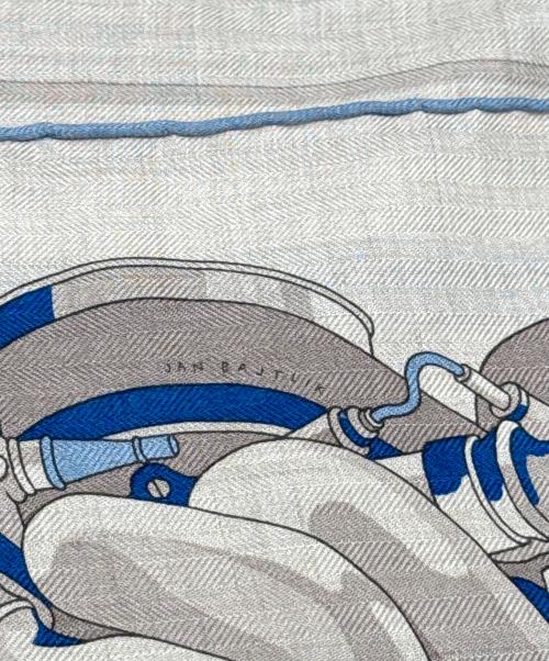 HERMES（エルメス）HERMES (エルメス) レクタングル Chevaux Paper Jam ネイビー サイズ:-の古着・服飾アイテム