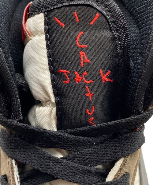 Travis Scott × Nike（トラヴィススコット×ナイキ）Travis Scott × Nike (トラヴィススコット×ナイキ) Air Jordan 1 Retro High OG TS SP ブラウン×ホワイト サイズ:27cmの古着・服飾アイテム