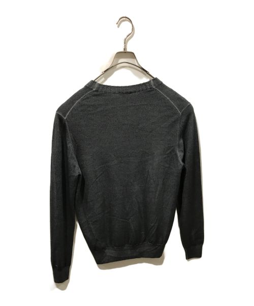 Cruciani（クルチアーニ）Cruciani (クルチアーニ) ウールカーディガン グレー サイズ:48の古着・服飾アイテム