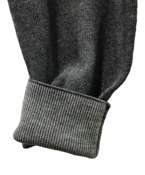 Cruciani（クルチアーニ）Cruciani (クルチアーニ) ウールカーディガン グレー サイズ:48の古着・服飾アイテム