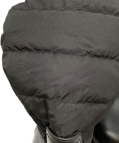 MONCLER（モンクレール）MONCLER (モンクレール) ジネットブーツ ブラック サイズ:35の古着・服飾アイテム