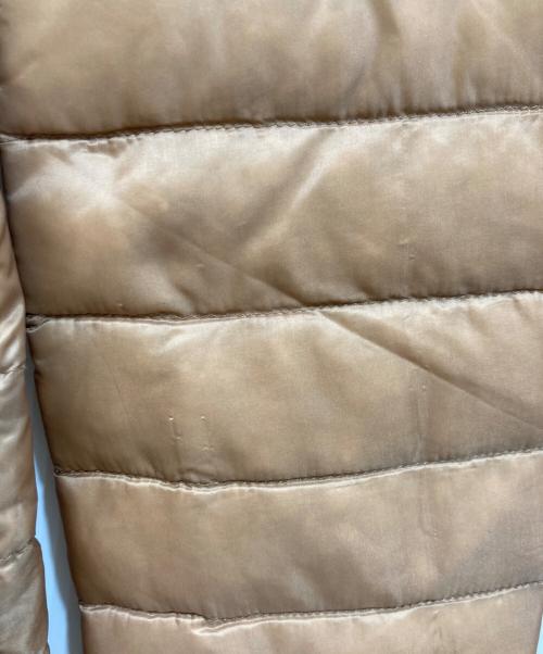 MONCLER（モンクレール）MONCLER (モンクレール) BARBEL ダウンコート ブラウンの古着・服飾アイテム