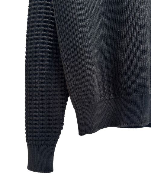 LOUIS VUITTON（ルイ ヴィトン）LOUIS VUITTON (ルイ ヴィトン) バックエンブロイダリーニット ブラック サイズ:Ｓの古着・服飾アイテム