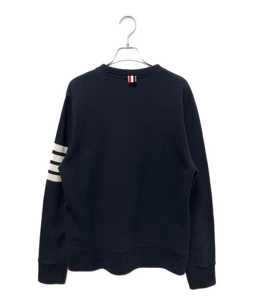 Thom Browne（トムブラウン）Thom Browne (トムブラウン) 4BAR クラシックプルオーバースウェット ネイビー サイズ:4の古着・服飾アイテム