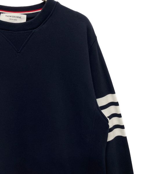 Thom Browne（トムブラウン）Thom Browne (トムブラウン) 4BAR クラシックプルオーバースウェット ネイビー サイズ:4の古着・服飾アイテム