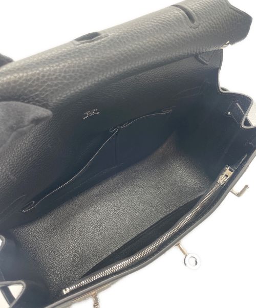 HERMES（エルメス）HERMES (エルメス) ジプシエール 28/シルバー金具/トリヨンクレマンス/ノワール/X刻印 ブラック サイズ:28の古着・服飾アイテム