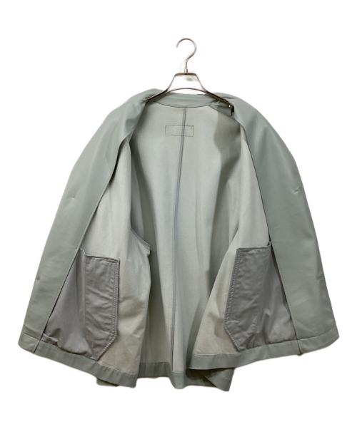 N.HOOLYWOOD（エヌ ハリウッド）N.HOOLYWOOD (エヌ ハリウッド) AMERI (アメリ) フェイクレザージャケット ミントグリーン サイズ:Sの古着・服飾アイテム
