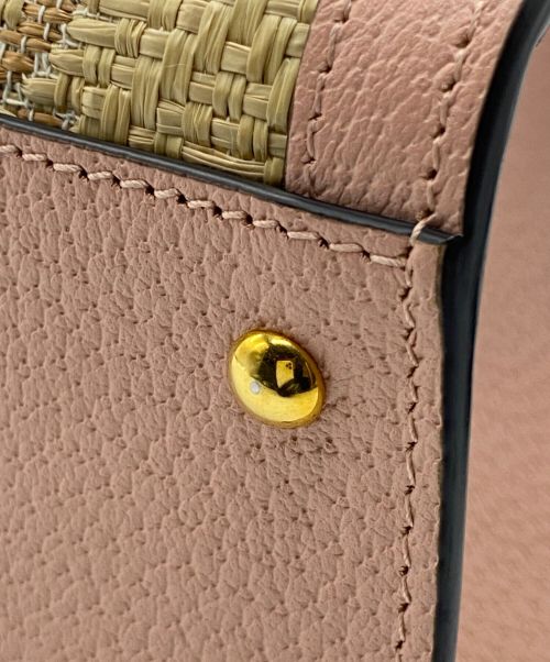 GUCCI（グッチ）GUCCI (グッチ) GGスモールトートバッグ ピンクの古着・服飾アイテム